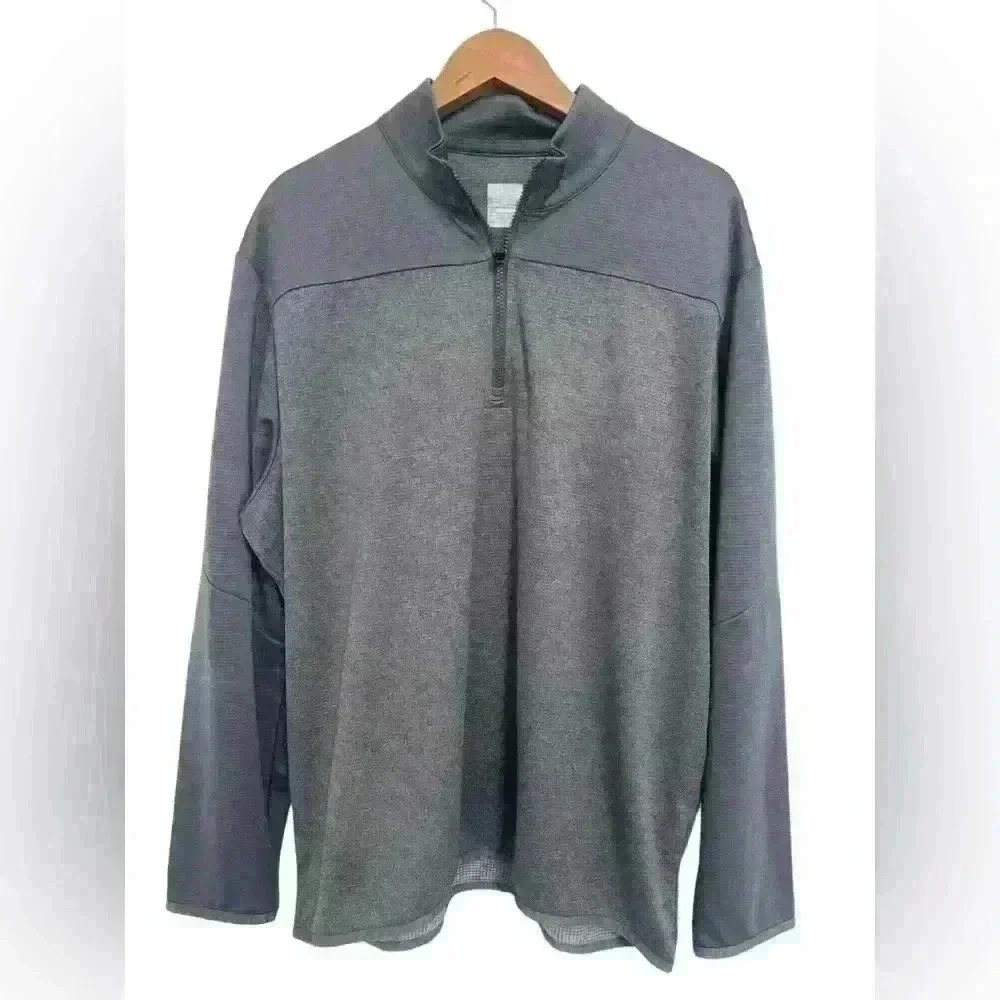 CALLAWAY Men’s Opti Dry 1/4 Zip Golf Pullover Gray Size XL